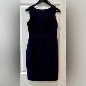 Calvin Klein, size 4, sleeveless, navy blue dress
